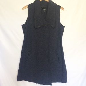 Anthropologie Luii Gray Wool Cape Duster Sweater L